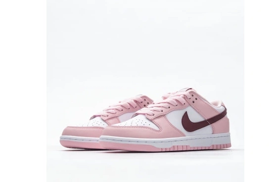 Low (GS) Foam Red CW1590-601 Dunk   Pink Nike White 1120